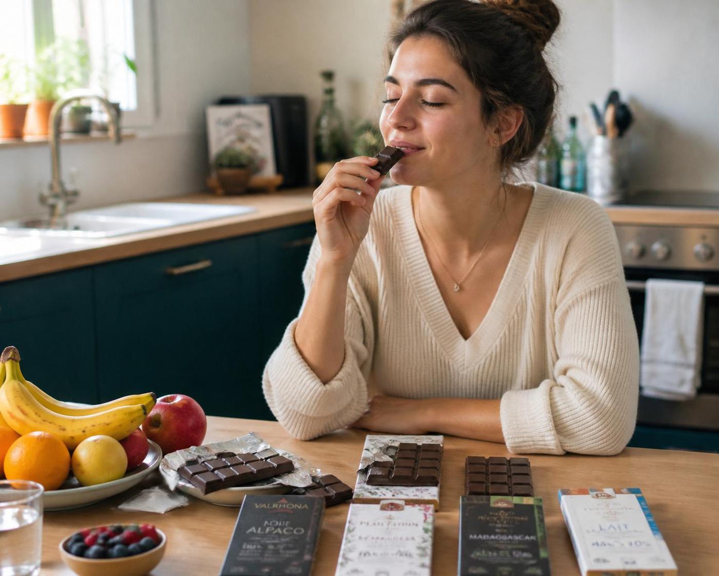 découvrez comment choisir le chocolat noir adapté à vos besoins caloriques pour allier plaisir et bien-être au quotidien.