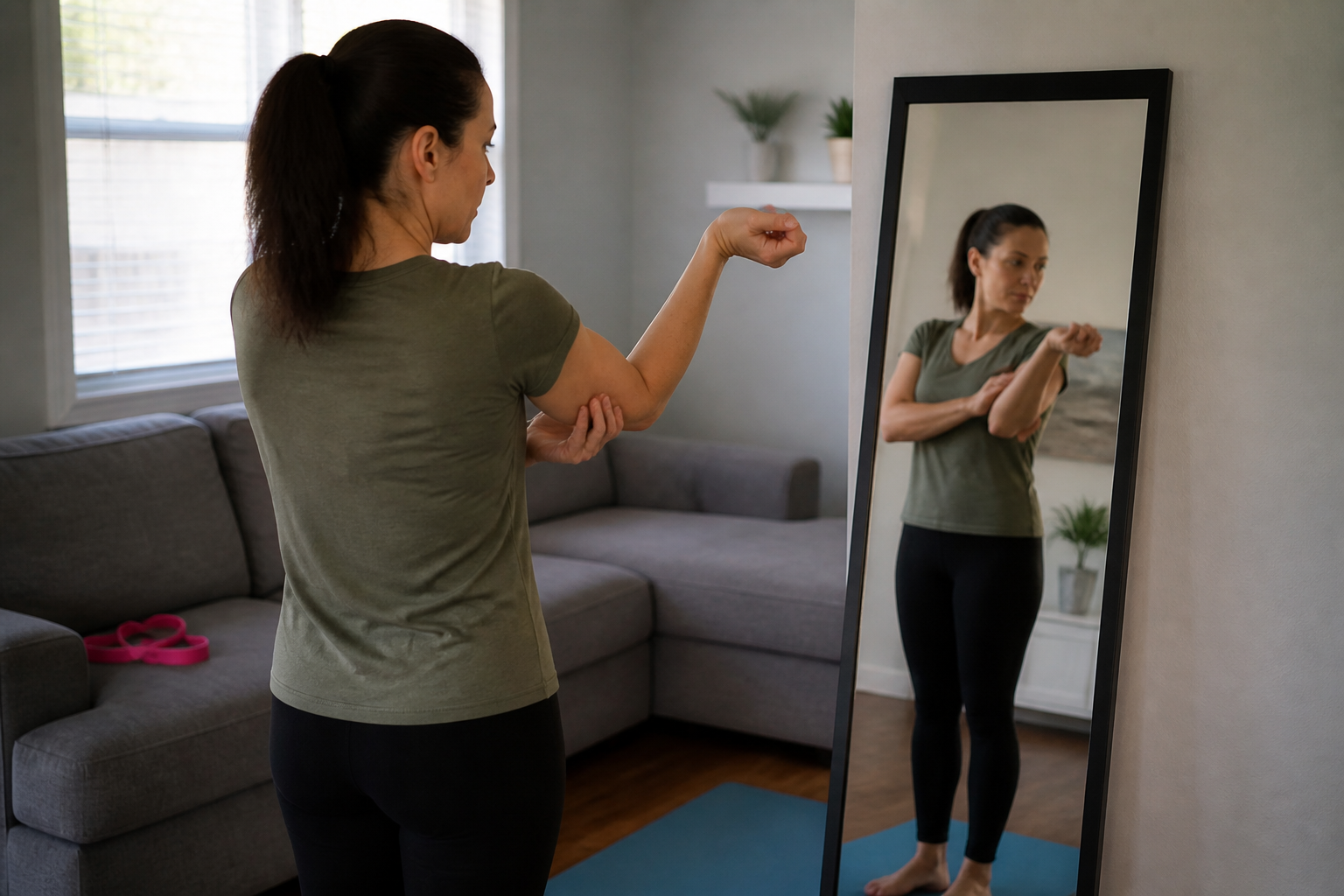3 exercices discrets pour raffermir l’arrière des bras à la maison