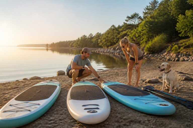 découvrez les 3 critères techniques essentiels pour choisir la planche de stand up paddle board idéale et profiter pleinement de vos sorties sur l'eau.