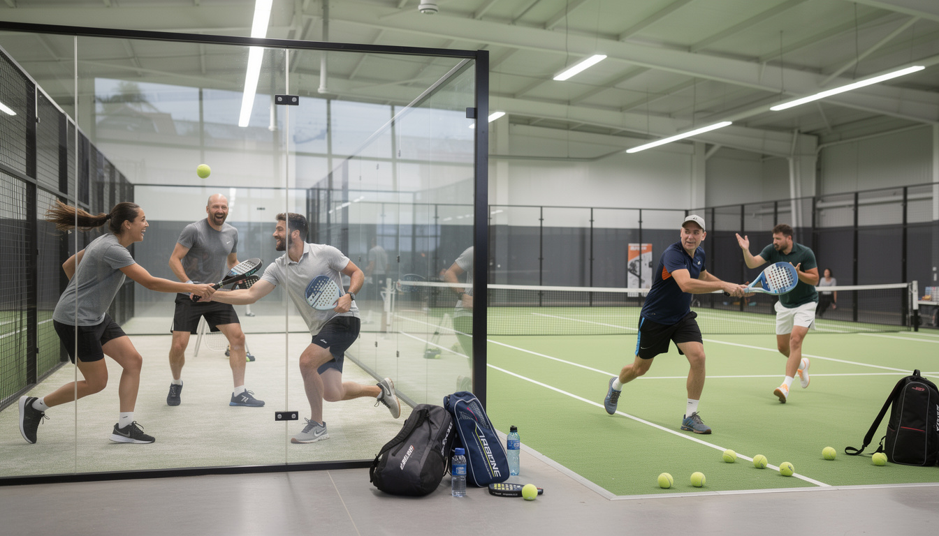 découvrez les principales différences entre le padel et le tennis indoor et leurs impacts pour le joueur au quotidien, pour mieux choisir votre sport préféré.