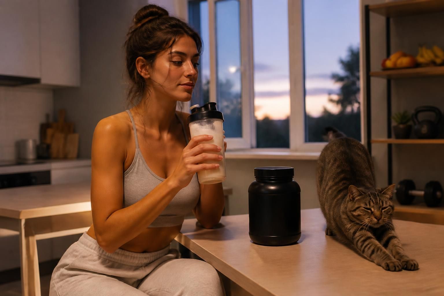 découvrez si consommer de la whey avant de dormir est bénéfique ou non pour la récupération et le développement de vos muscles.