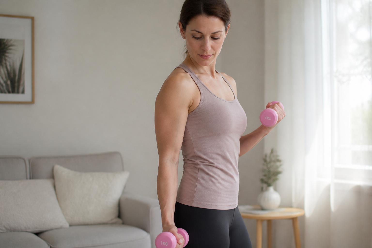 Bras toniques sans volume : les exercices qui dessinent sans gonfler