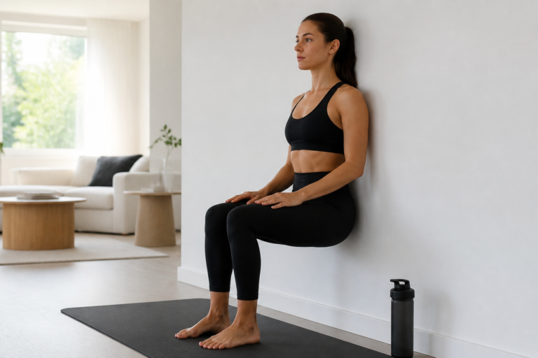 Pilates au mur : 5 mouvements pour un corps tonique sans matériel