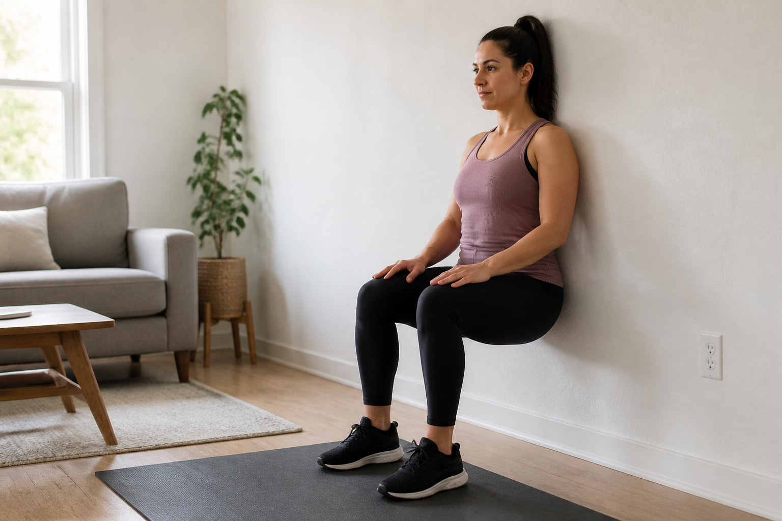 Pilates au mur : 5 mouvements pour un corps tonique sans matériel