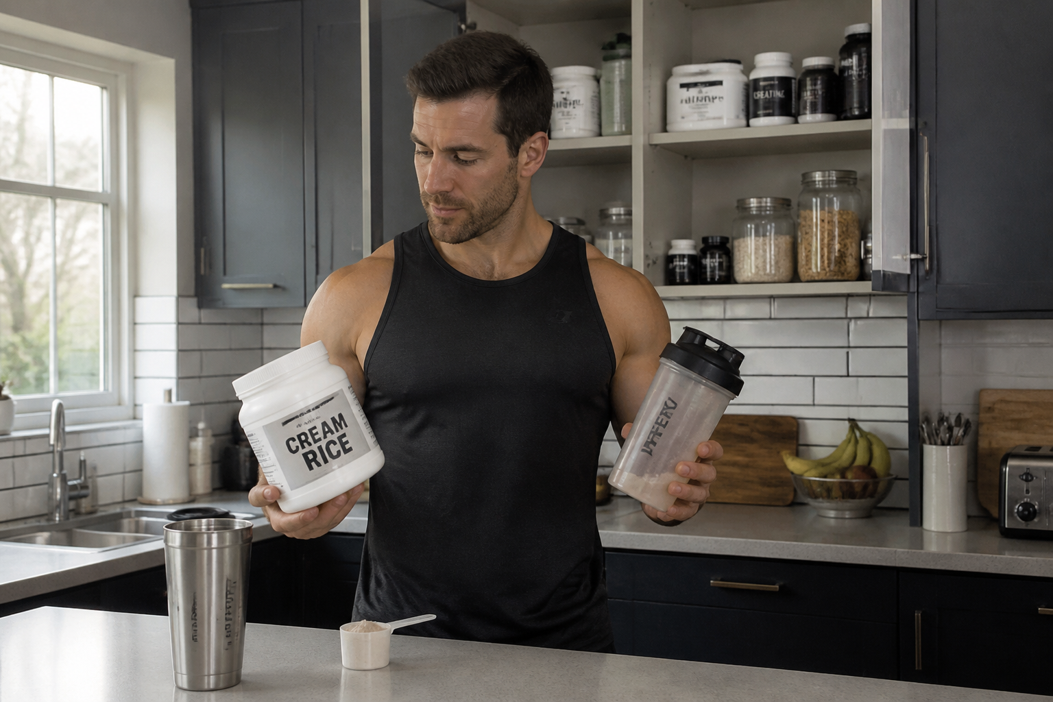Crème de riz musculation : quand l’utiliser avant ou après l’entraînement
