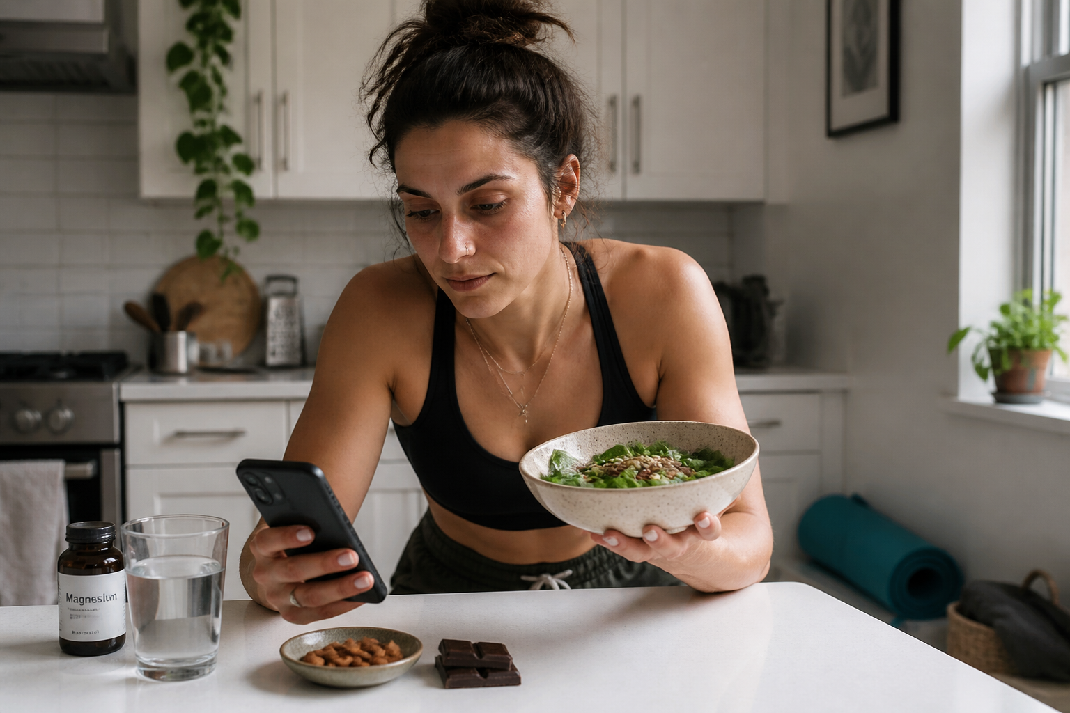Magnésium et sport : signes de manque, aliments utiles et bon timing