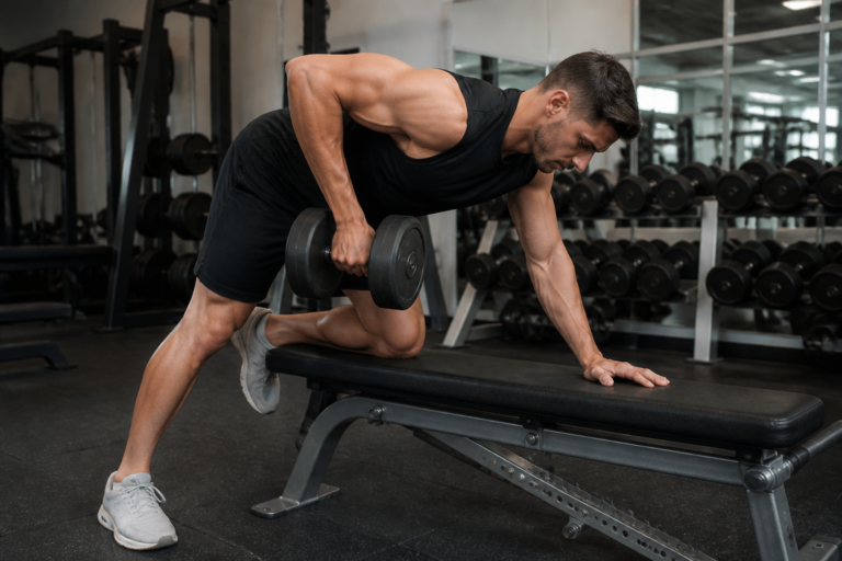Rowing haltère : technique parfaite pour muscler le dos sans tricher